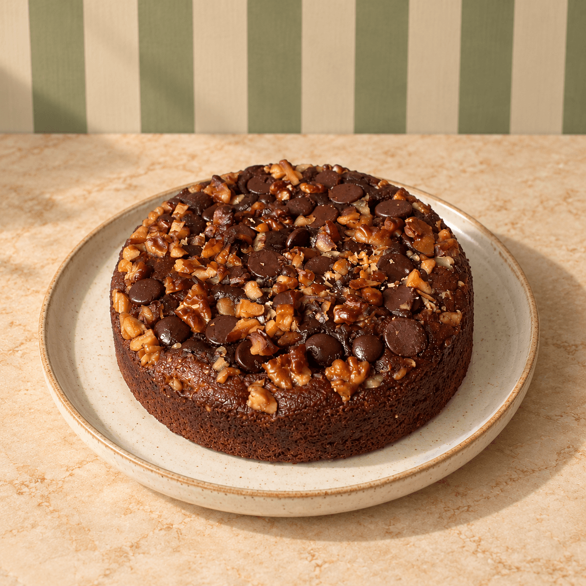 Wholewheat Dates & Walnut cake