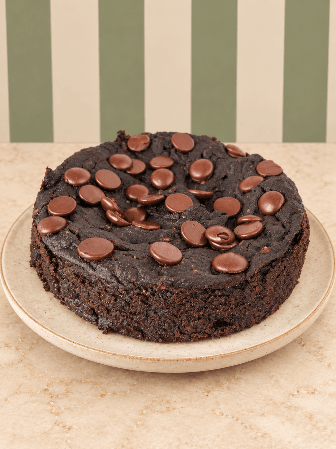 Chocolate Ragi Fudge Cake