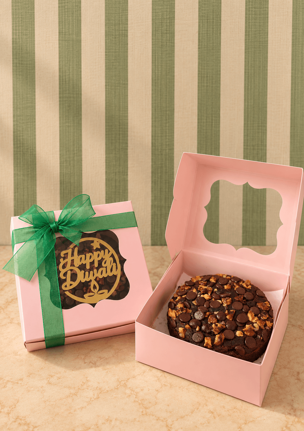 Wholewheat dates & walnut cake